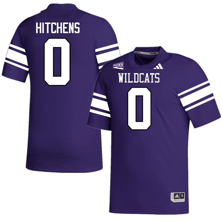 Weber State Wildcats #0 Mayson Hitchens College Football Jerseys,Uniforms Stitched-Purple